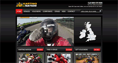 Desktop Screenshot of karting-nation.co.uk